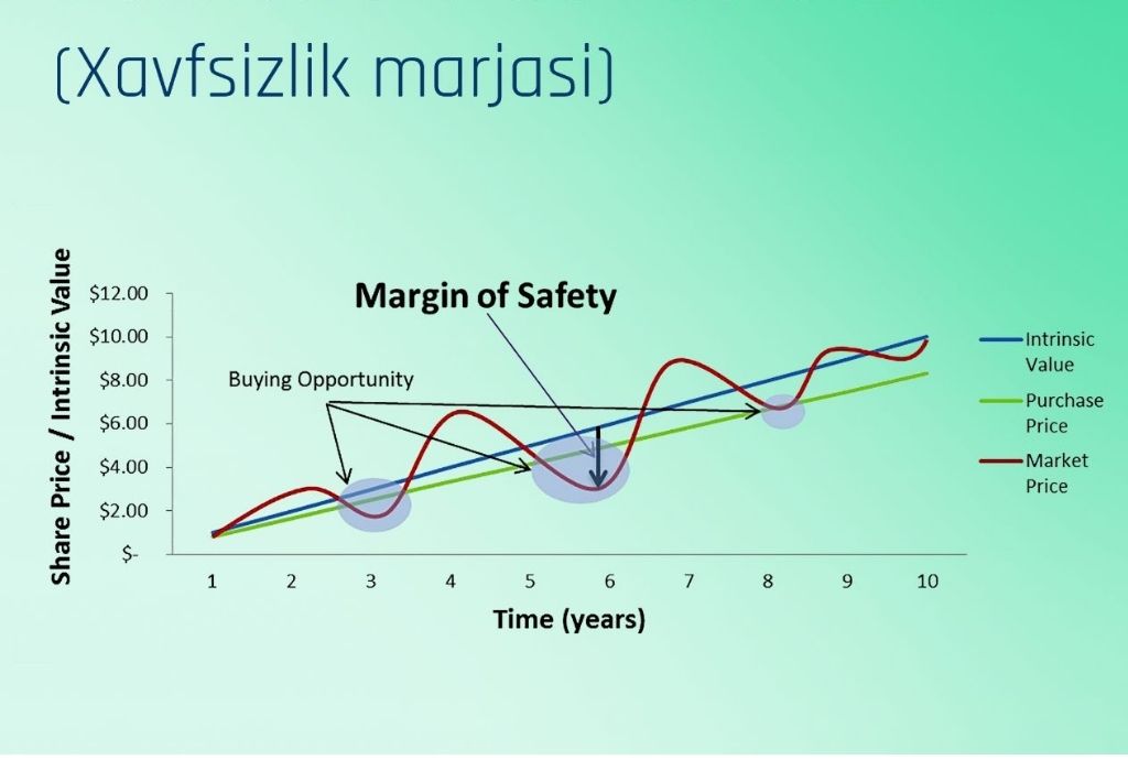 You are currently viewing Margin of safety (xavfsizlik marjasi) nima?